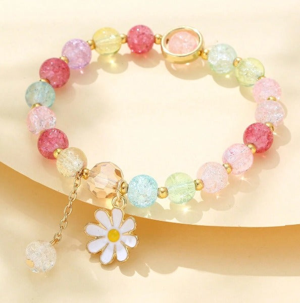 Crystal Flower Bracelet