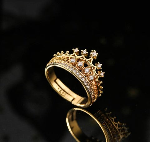Crown Finger Ring