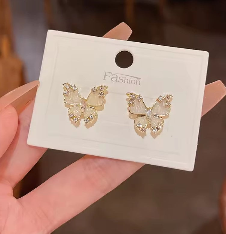 Small Butterfly Stud Earring
