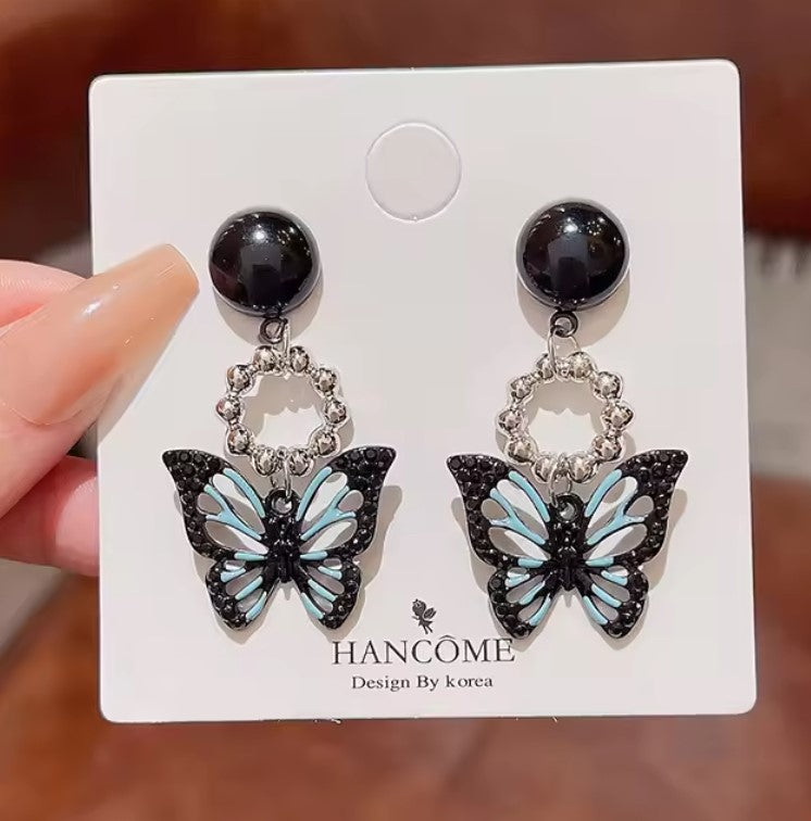 Butterfly Dangle Drop Earring
