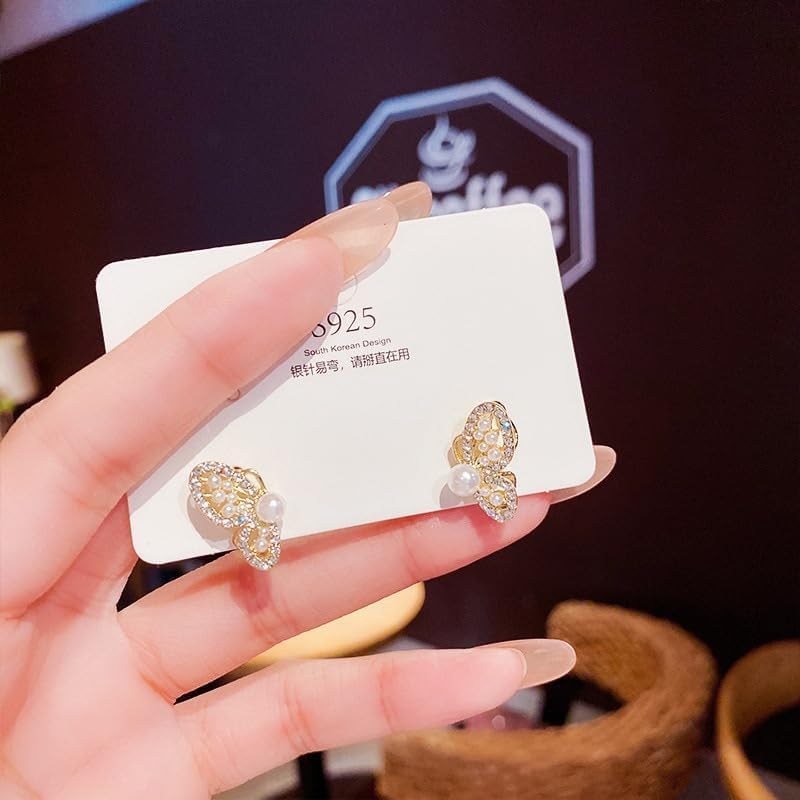 Floral Cuff Stud Earring