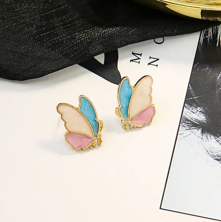 Butterfly Stud Earring