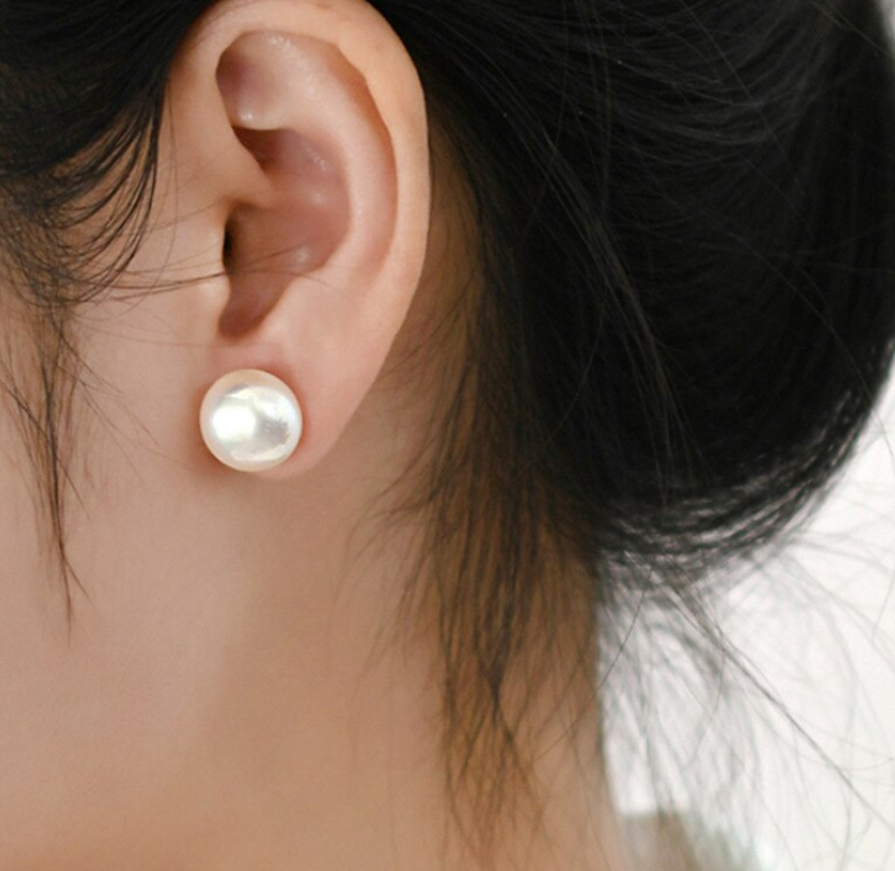 Pearl Work Stud Earring