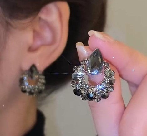 Crystal Stud Earring