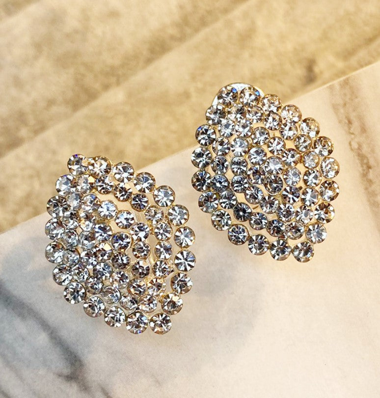 ZIRCON STUD KOREAN EARRINGS